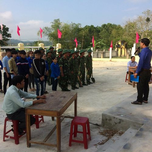 Thanh niên Tam Vinh tổ chức Lễ ra quân nhân Tháng Thanh niên